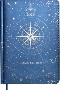 Ежедневник датированный астрологический Плонже Экстра. Синий, А5, 176 листов