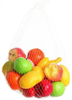 Игрушечный набор фруктов в сетке