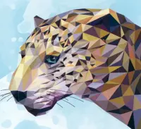 Алмазные узоры Леопард