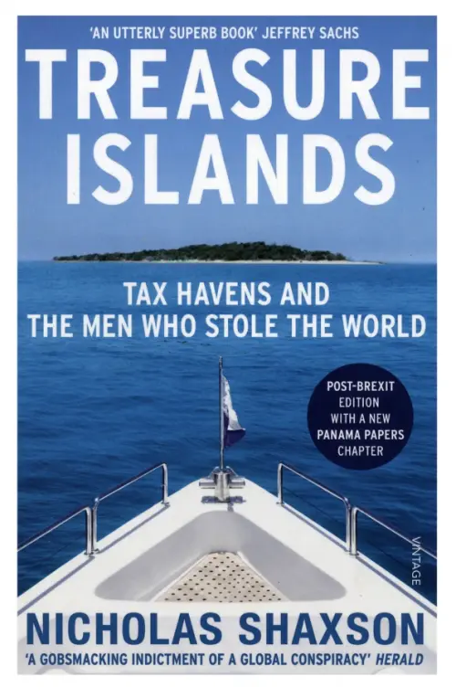 Treasure Islands. Tax Havens and the Men who Stole the World Vintage books, цвет голубой