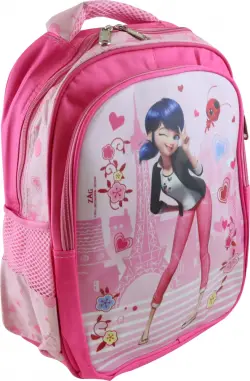 Рюкзак школьный Леди Баг, розовый