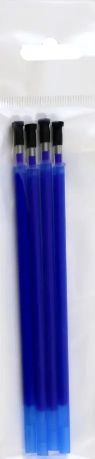 Стержни DeleteWrite Пиши-стирай, со стираемыми чернилами, синие, 4 штуки, 236.00 руб