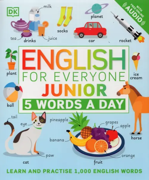 English for Everyone Junior. 5 Words a Day, 1895.00 руб