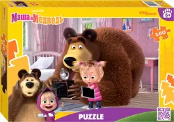 Puzzle-160 Маша и Медведь