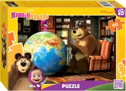 Puzzle-60 Маша и Медведь