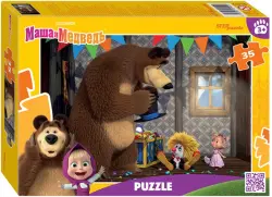 Puzzle-35 Маша и Медведь