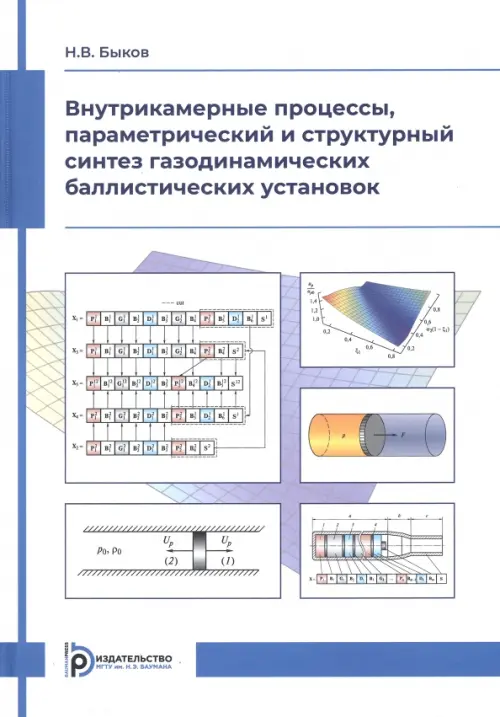 Внутрикамерные процессы, параметрический и структурный синтез газодинамических баллистических установок, 1023.00 руб