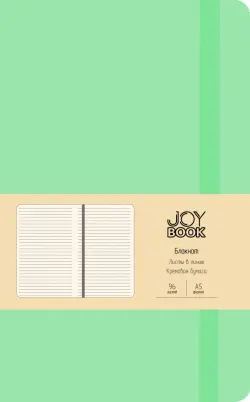 Блокнот Joy Book. Снежная мята, А5, 96 листов, линия