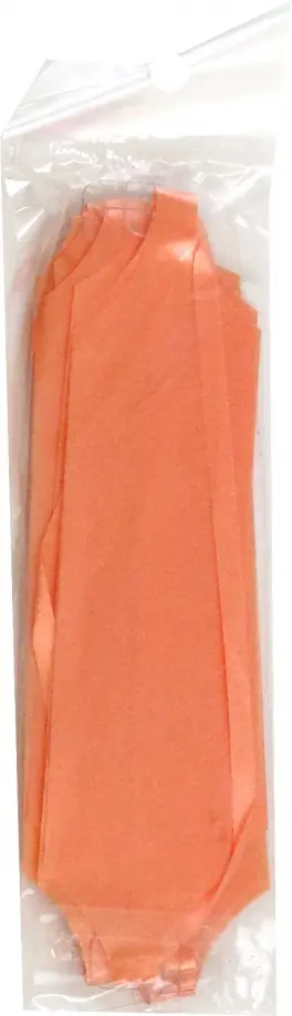 Бант подарочный, 10.5 см, оранжевый