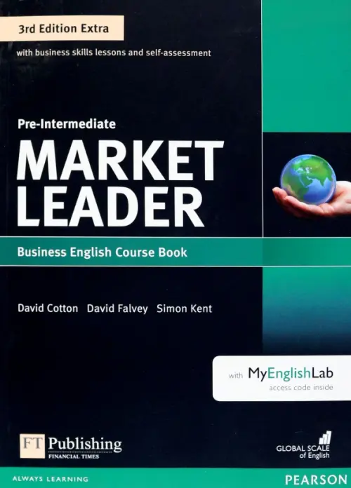 Market Leader. Pre-Intermediate. Coursebook + DVD-ROM + MyEnglishLab, 4470.00 руб