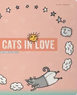 Тетрадь Cats in Love, 48 листов, клетка, А5, в ассортименте