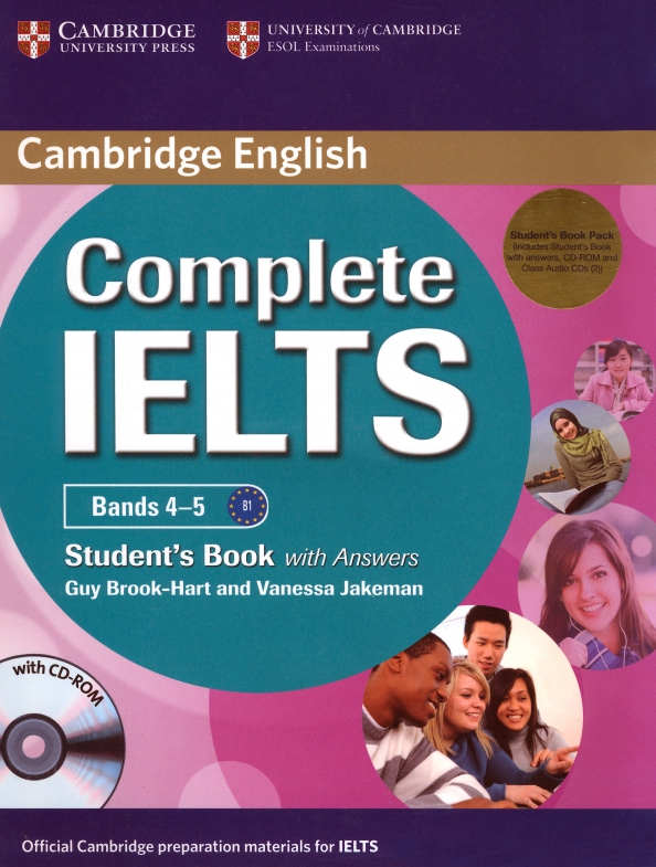 Complete IELTS. Bands 4-5. Student's Book with Answers with CD-ROM and 2 Class Audio CDs
