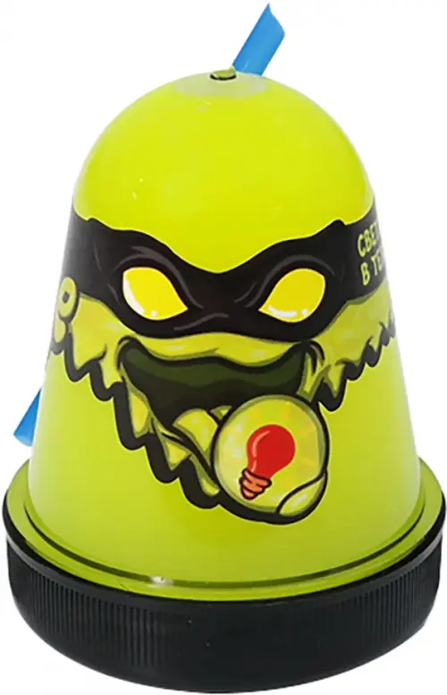Slime Ninja, желтый, светится в темноте