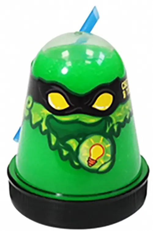 Slime Ninja, зеленый, светится в темноте