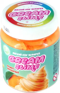 Cream-Slime с ароматом мандарина
