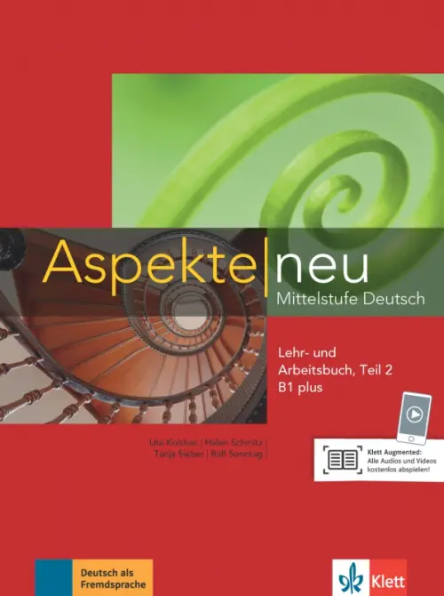 Aspekte neu. Mittelstufe Deutsch. B1 plus. Lehr- und Arbeitsbuch mit Audio-CD. Teil 2