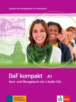 DaF kompakt A1. Deutsch als Fremdsprache für Erwachsene. Kurs- und Übungsbuch mit 2 Audio-CDs