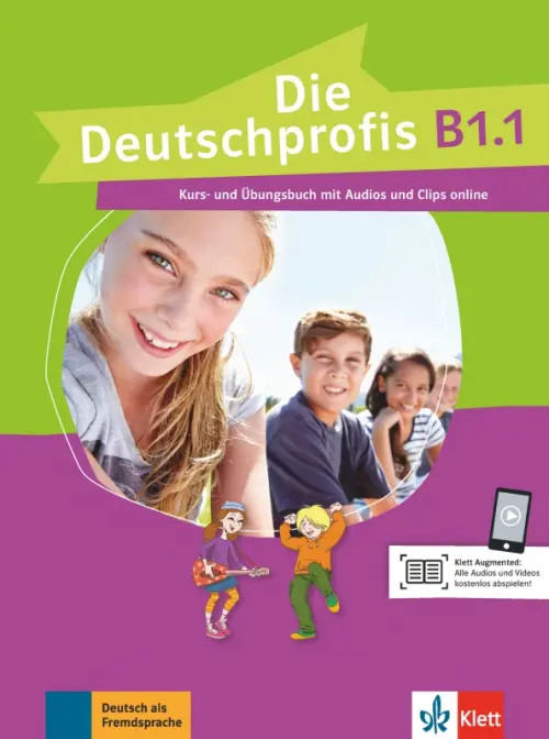 Фото Die Deutschprofis B1.1. Kurs- und Übungsbuch mit Audios und Clips - 