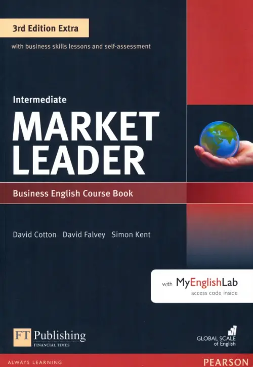 Market Leader. Intermediate. Course Book + DVD-ROM + MyEnglishLab, 8867.00 руб