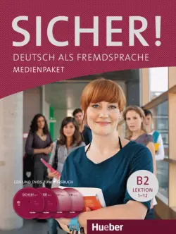 Sicher! B2. Medienpaket, 2 Audio-CDs und 2 DVDs zum Kursbuch. Deutsch als Fremdsprache