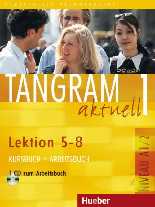 Tangram aktuell 1 – Lektion 5–8. Kursbuch + Arbeitsbuch mit Audio-CD zum Arbeitsbuch, 1967.00 руб