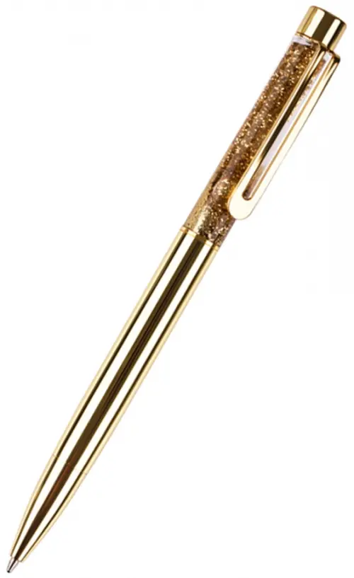 Ручка шариковая автоматическая Gold sand, синяя