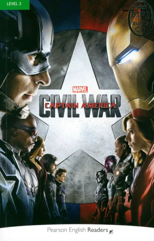 Marvel. Captain America. Civil War. Level 3 + CDmp3