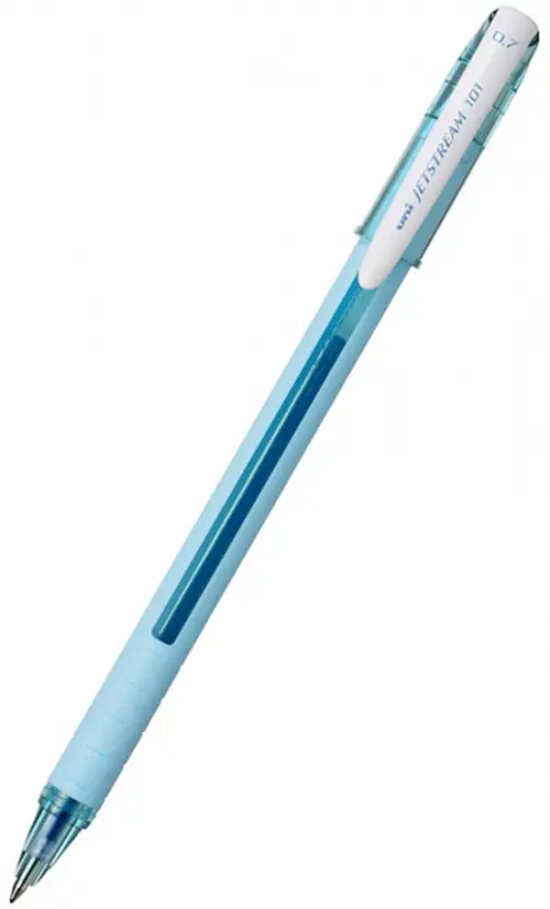 Фото Ручка шариковая масляная Uni JetStream, синяя