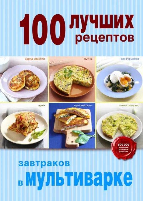 100 лучших рецептов завтраков в мультиварке, 264.00 руб
