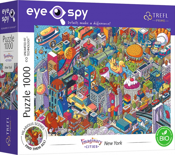 Puzzle-1000 Глаз-шпион, Нью-Йорк, 1576.00 руб