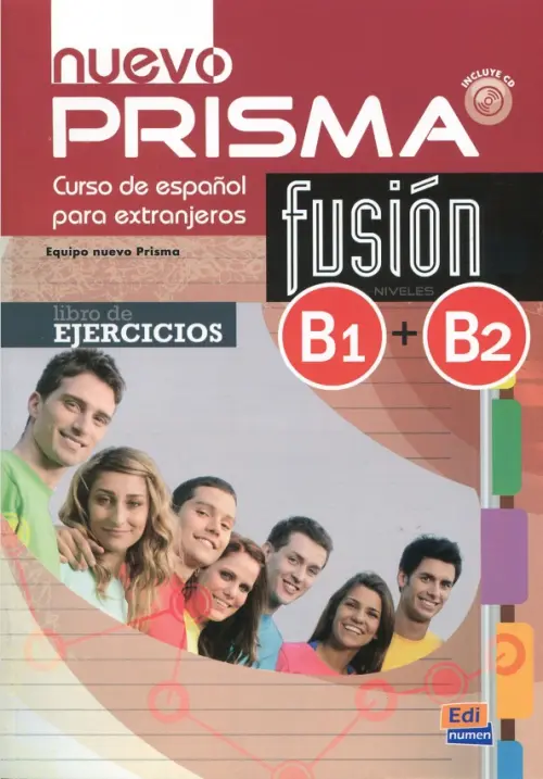 Nuevo Prisma Fusion. Niveles B1 + B2. Libro de ejercicios (+CD), 2277.00 руб