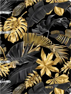 Тетрадь на кольцах Golden garden, 100 листов, клетка
