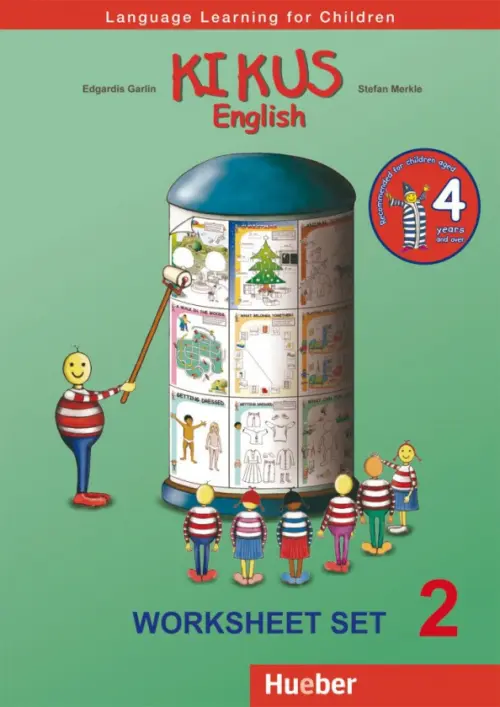 Kikus English. Worksheet Set 2. Language Learning for Children. English as a foreign language