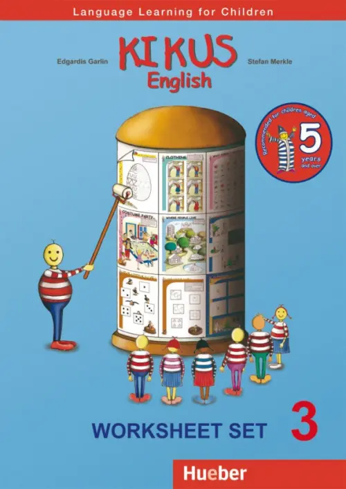 Kikus English. Worksheet Set 3. Language Learning for Children. English as a foreign language