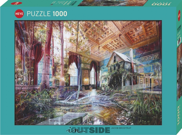 Puzzle-1000 Архитектурная фантазия. Дом внутри