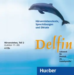 Delfin. 4 Audio-CDs, Hörverstehen, Teil 2 Lekt. 11–20. Lehrwerk für Deutsch als Fremdsprache