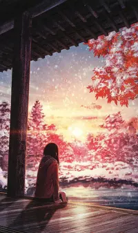 Картина по номерам Зимний рассвет, 30x50