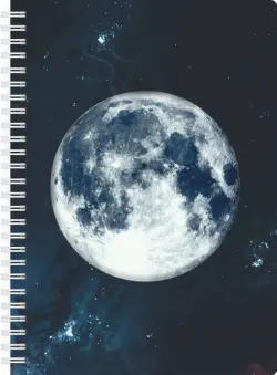 Блокнот Луна, А5, 83 листа, точка