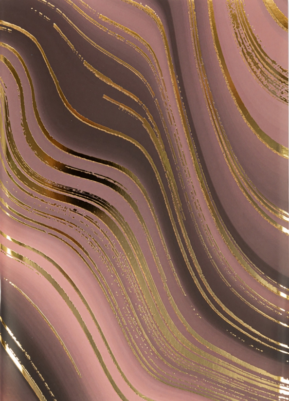 Тетрадь Watercolor, темно-розовая, B5, 40 листов, клетка