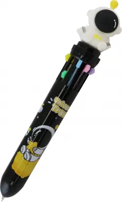 Ручка шариковая автоматическая Space, 10 цветов, в ассортименте