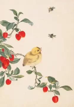 Птицы, насекомые и цветы. Воробей, 32 листа