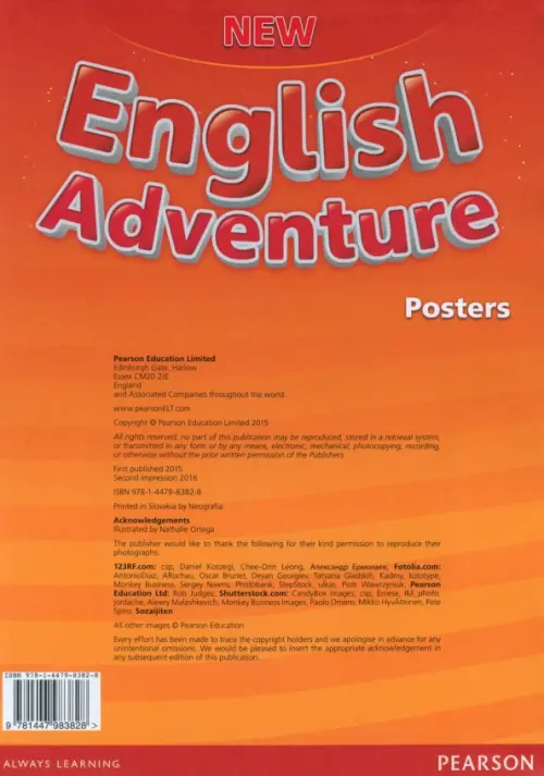 New English Adventure. Level 2. Posters
