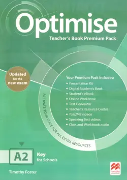 Optimise. Updated. A2. Teacher’s Book Premium Pack