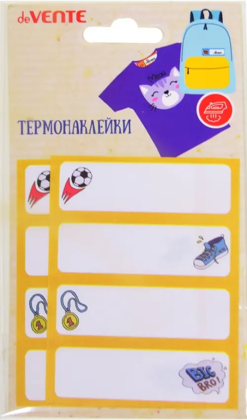 Набор термонаклеек на тканевой основе Football, 130.00 руб