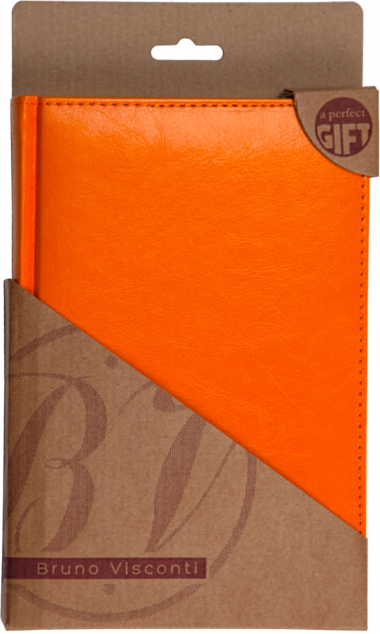 Ежедневник недатированный Sidney Nebraska, оранжевый, А5, 136 листов
