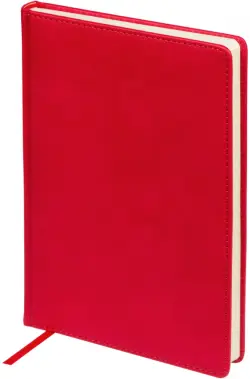 Ежедневник недатированный Classic, красный, А5, 128 листов