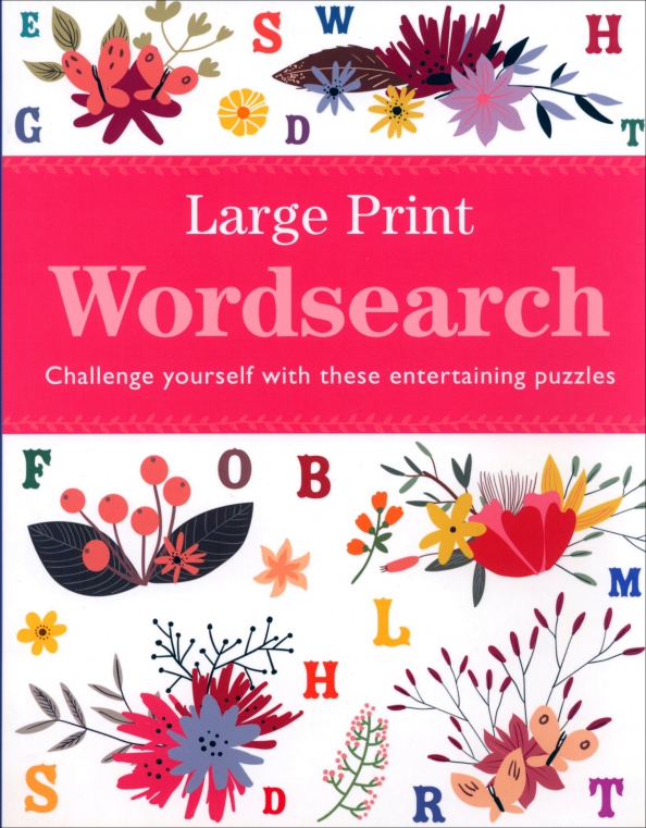 Фото Large Print Wordsearch. Challenge Yourself with These Entertaining Puzzles - 
