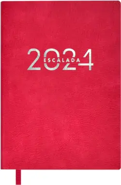 Ежедневник датированный на 2024 год Шеврет экстра, малиновый, А6+, 120 листов