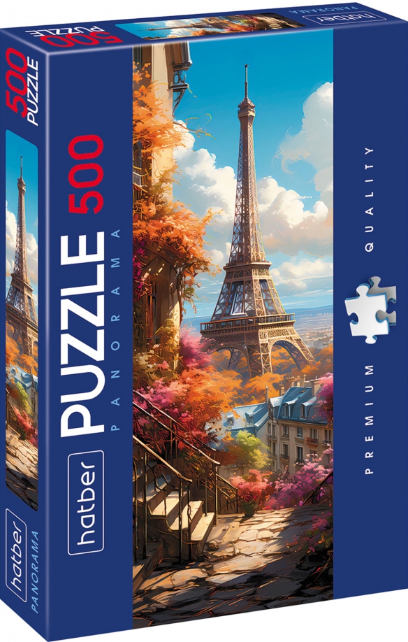 Puzzle-500 Панорама. Париж