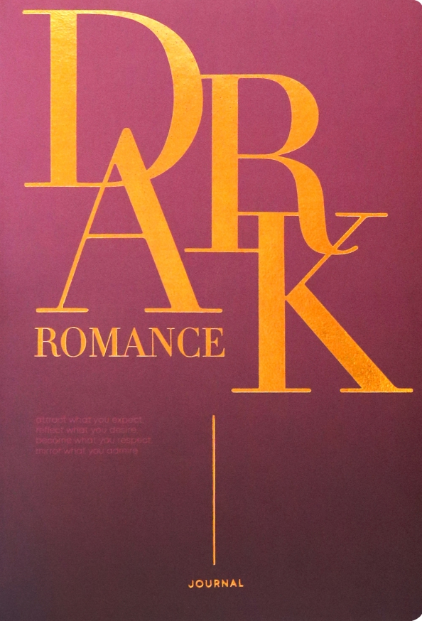 Ежедневник недатированный Dark romance, А5, 136 листов